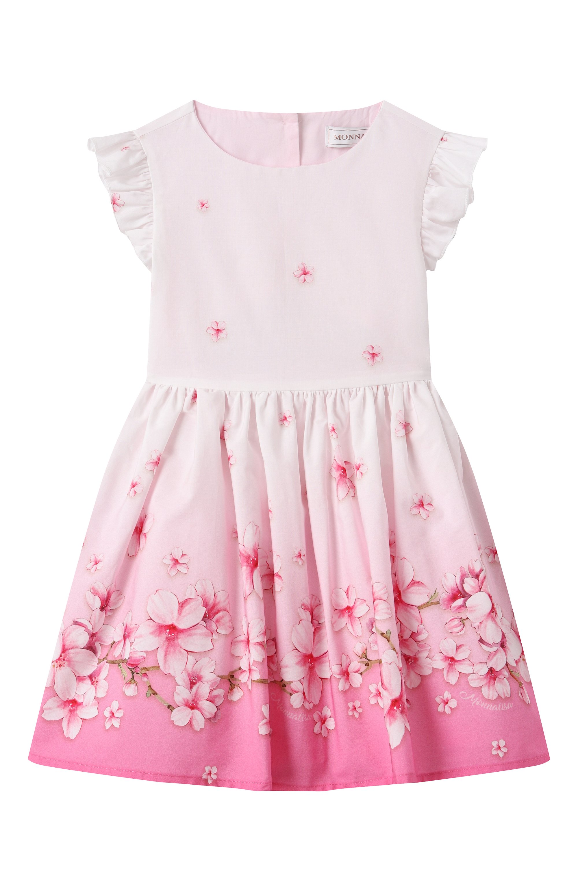 Хлопковое платье MONNALISA, арт. 11E912RU, фото 1