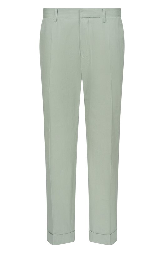 Хлопковые брюки Dries Van Noten 020904/3309 Зелёный 020904/3309