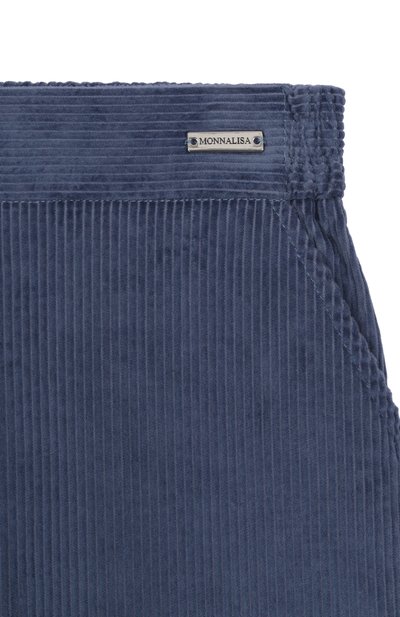 Вельветовые брюки MONNALISA, арт. 17F404, фото 3