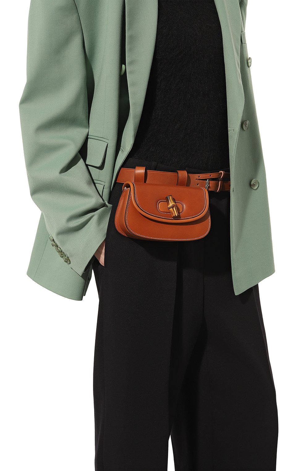 Поясная сумка gucci bamboo 1947 mini GUCCI, арт. 681137 UN5AN, фото 2