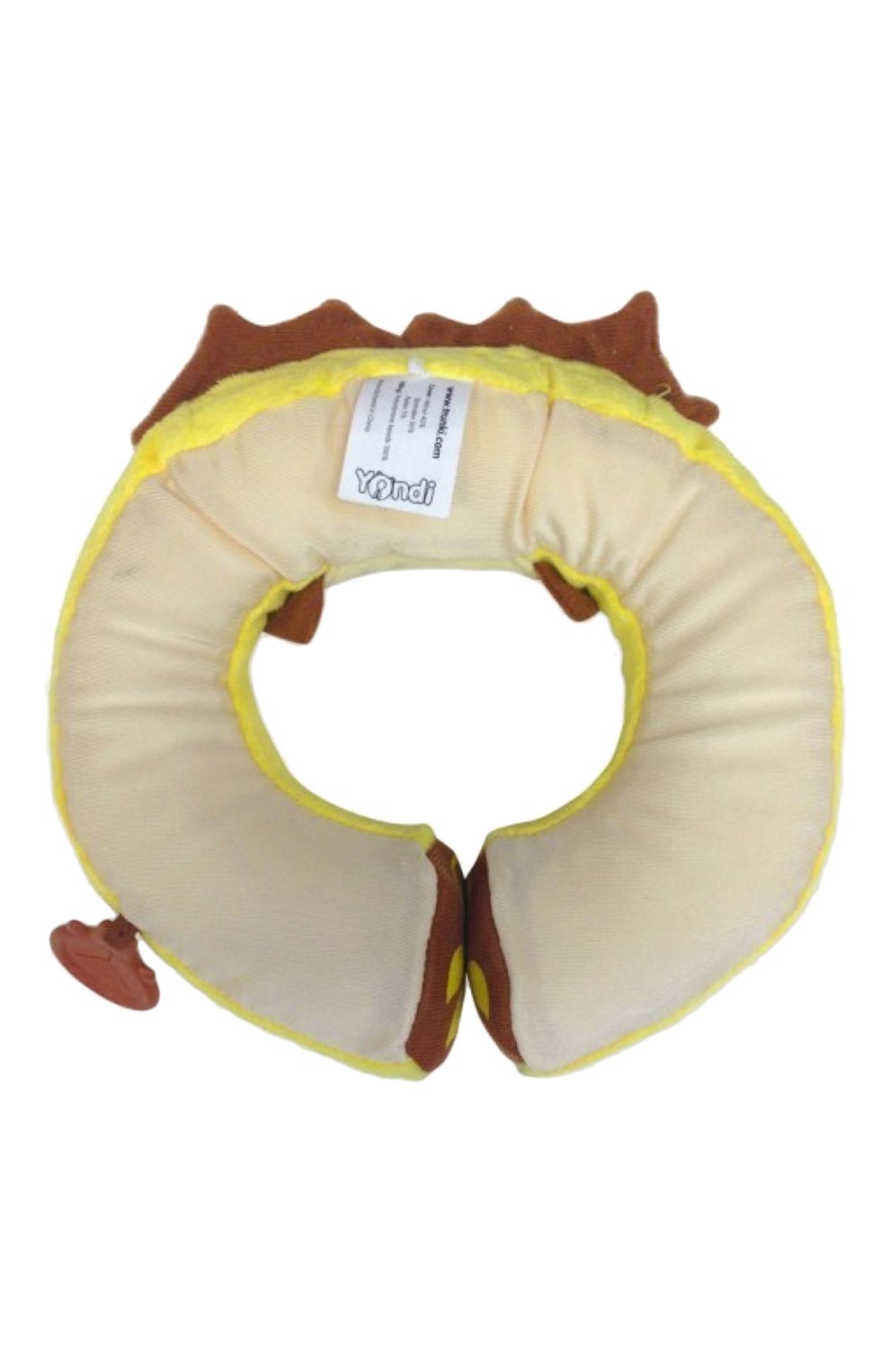 Игрушка подголовник TRUNKI желтого цвета по цене 4350 руб., арт. 0145-GB01, фото 2 Игрушка подголовник TRUNKI, арт. 0145-GB01, фото 2