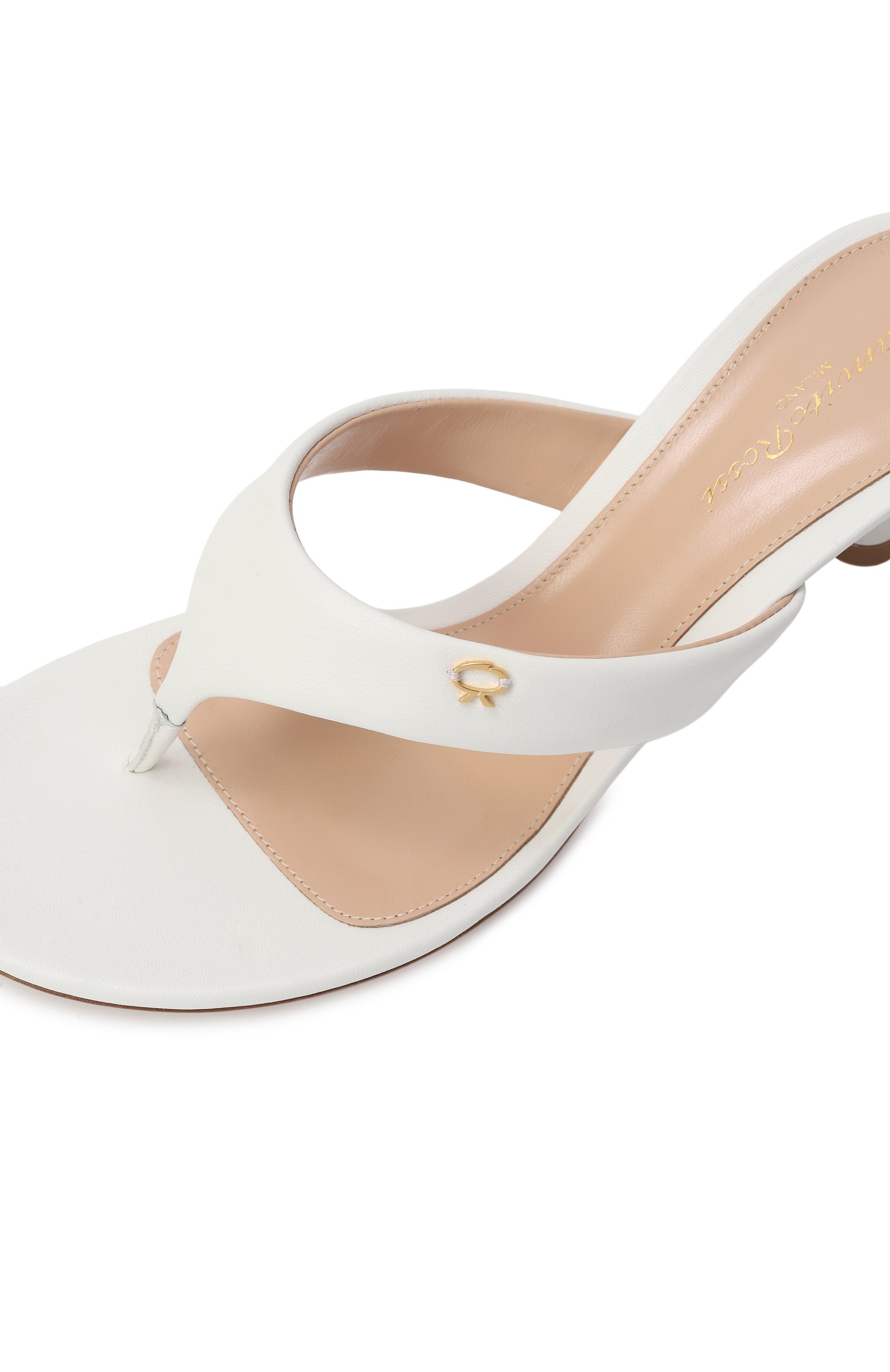 Кожаные мюли ascent thong 55 GIANVITO ROSSI, арт. G10057.55LAC.NAPBIAN, фото 7