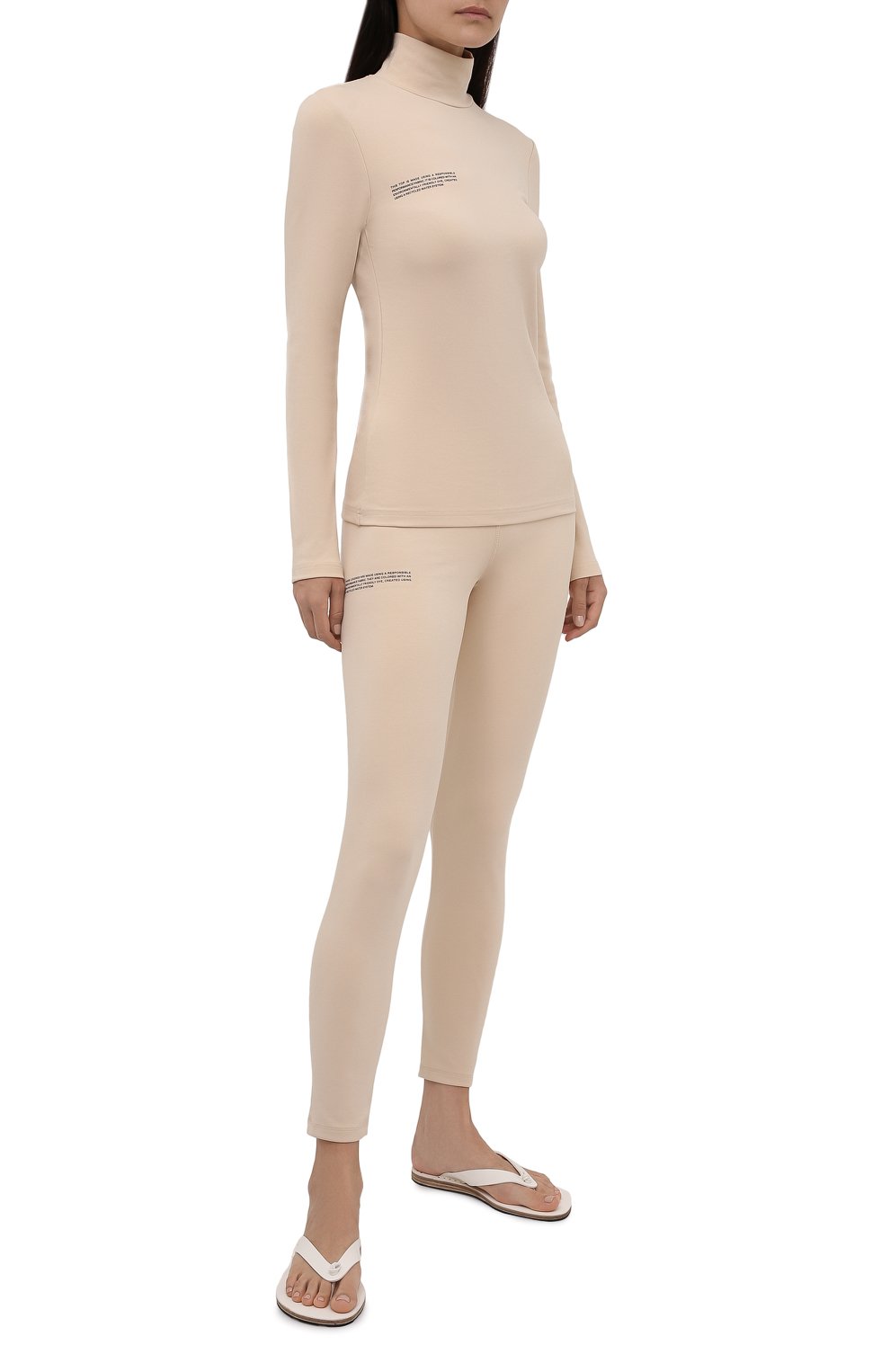 Хлопковые легинсы PANGAIA, арт. JBF0011-031-JPC01, фото 2