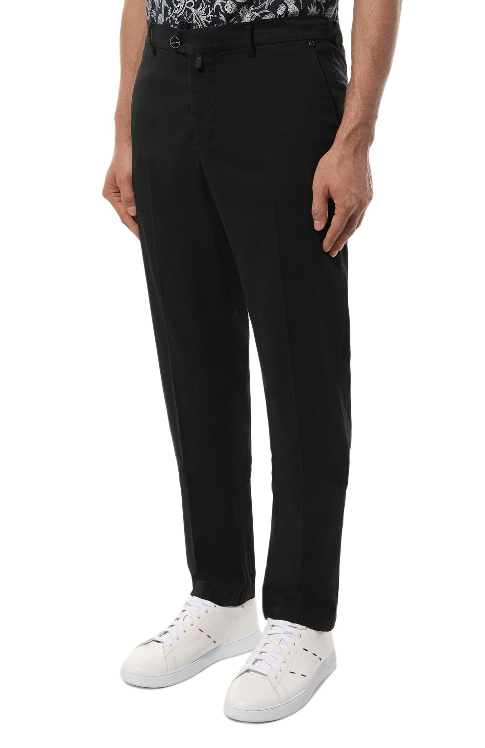 Брюки из хлопка и шелка KITON, арт. UFPPEK0606D, фото 3