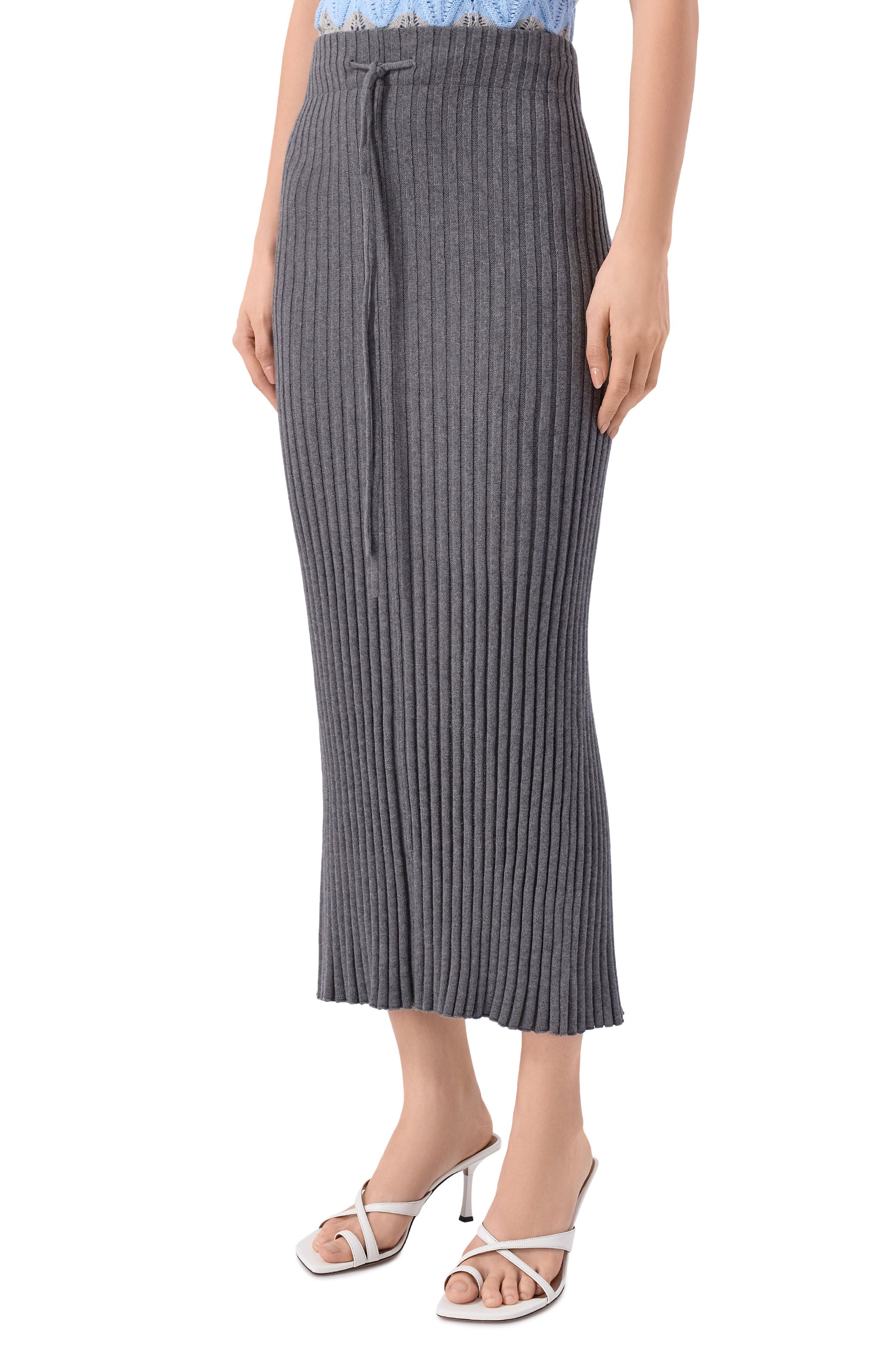 Юбка из хлопка и кашемира ADDICTED, арт. AD2695, фото 3