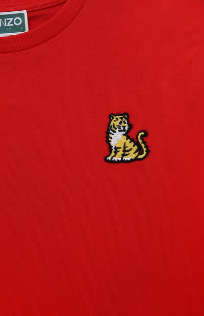 Хлопковая футболка KENZO, арт. K15714/6Y-12Y, фото 3