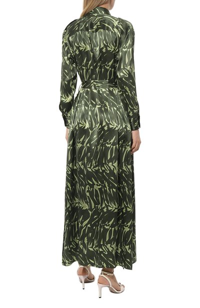 Атласное платье KITON, арт. D47H321K0978C_D47T321K0978C_D47Z321K0978C, фото 4