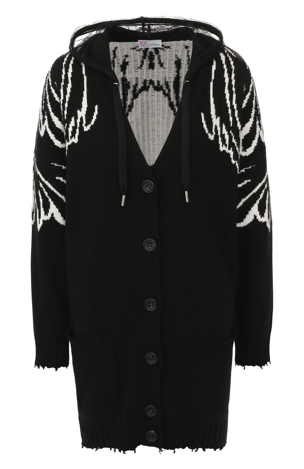 Кардиган из смеси шерсти и вискозы REDVALENTINO, арт. SR3KAA21/4D2, фото 1
