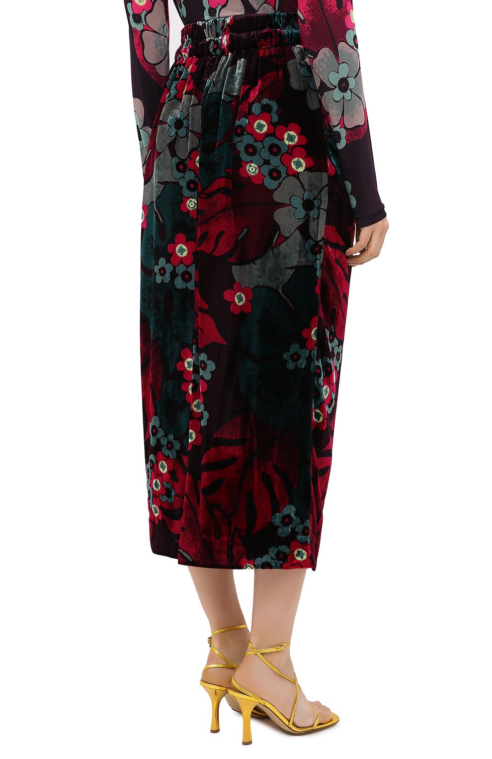 Юбка из вискозы и шелка DRIES VAN NOTEN фуксия цвета по цене 57300 руб., арт. 202-30870-1009, фото 5 Юбка из вискозы и шелка DRIES VAN NOTEN, арт. 202-30870-1009, фото 5