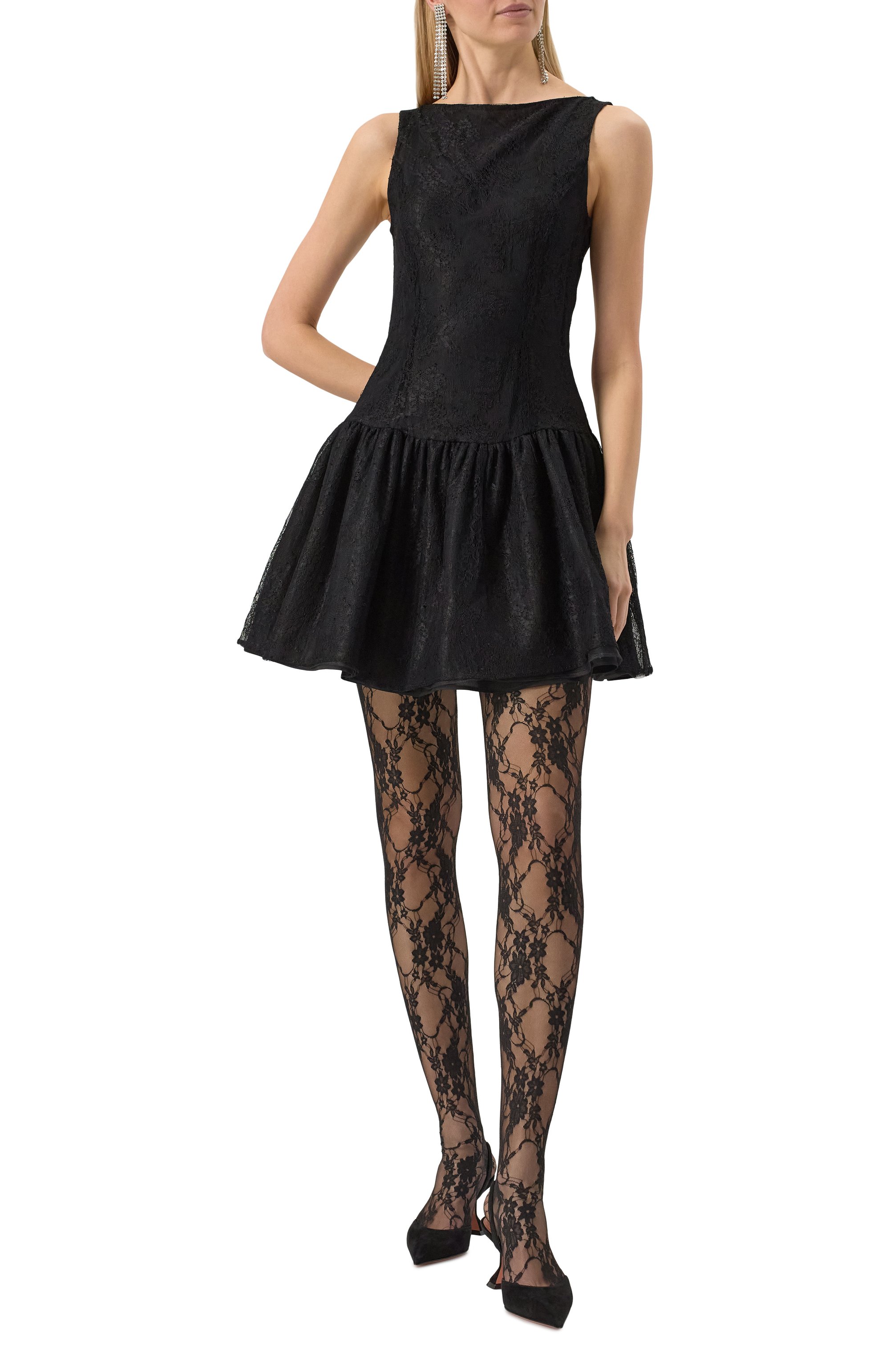 Замшевые туфли holli sling 70 AMINA MUADDI, арт. H0LLI SLING 70, фото 2