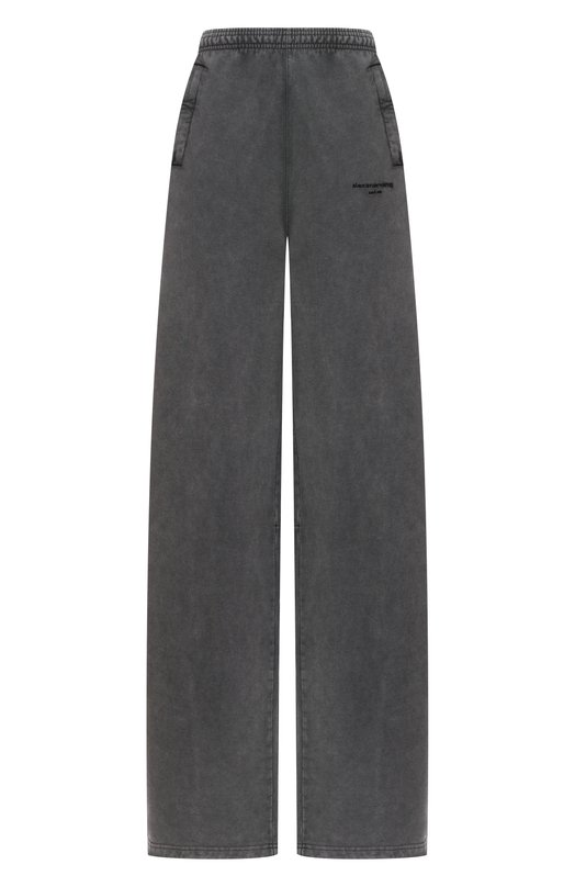 Хлопковые брюки Alexander Wang 1CC3254868 Серый 1CC3254868