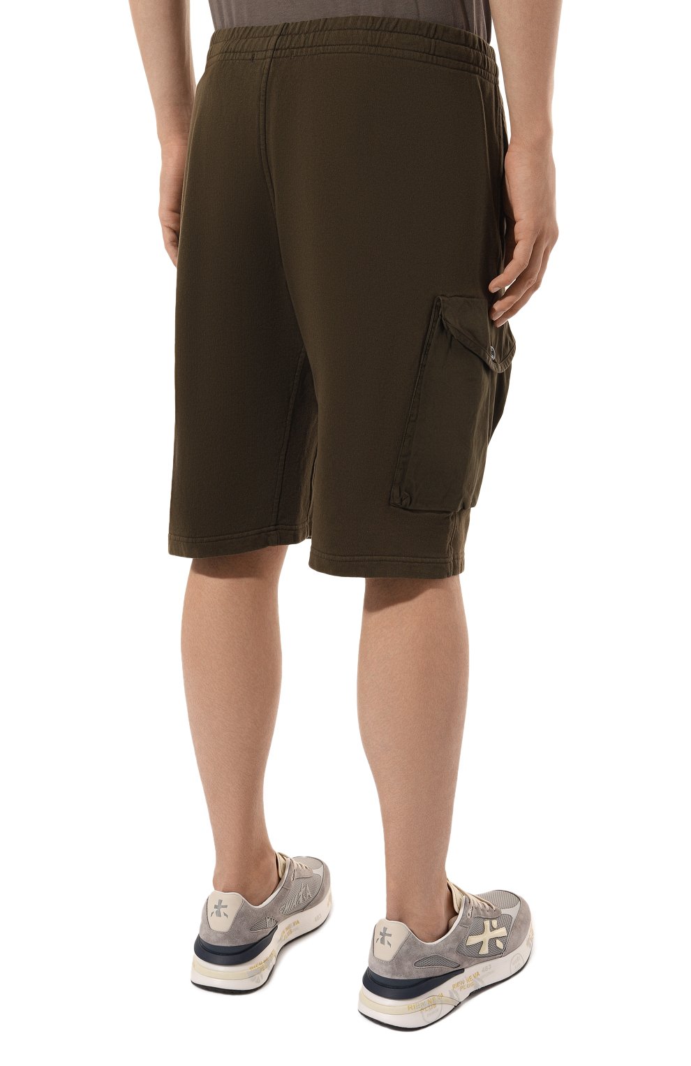 Хлопковые шорты C.P. COMPANY, арт. 16CMSB268A110039M, фото 4