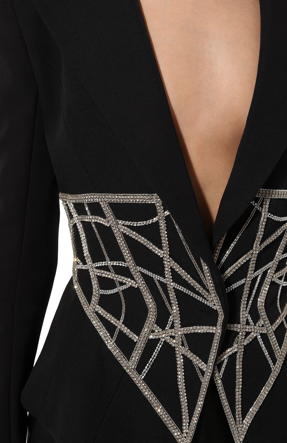 Шерстяной жакет BALMAIN, арт. AF0SE007PB85, фото 5