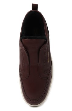 Кожаные кеды cleanic SANTONI, арт. MBCD21915BARPTT4U59, фото 1
