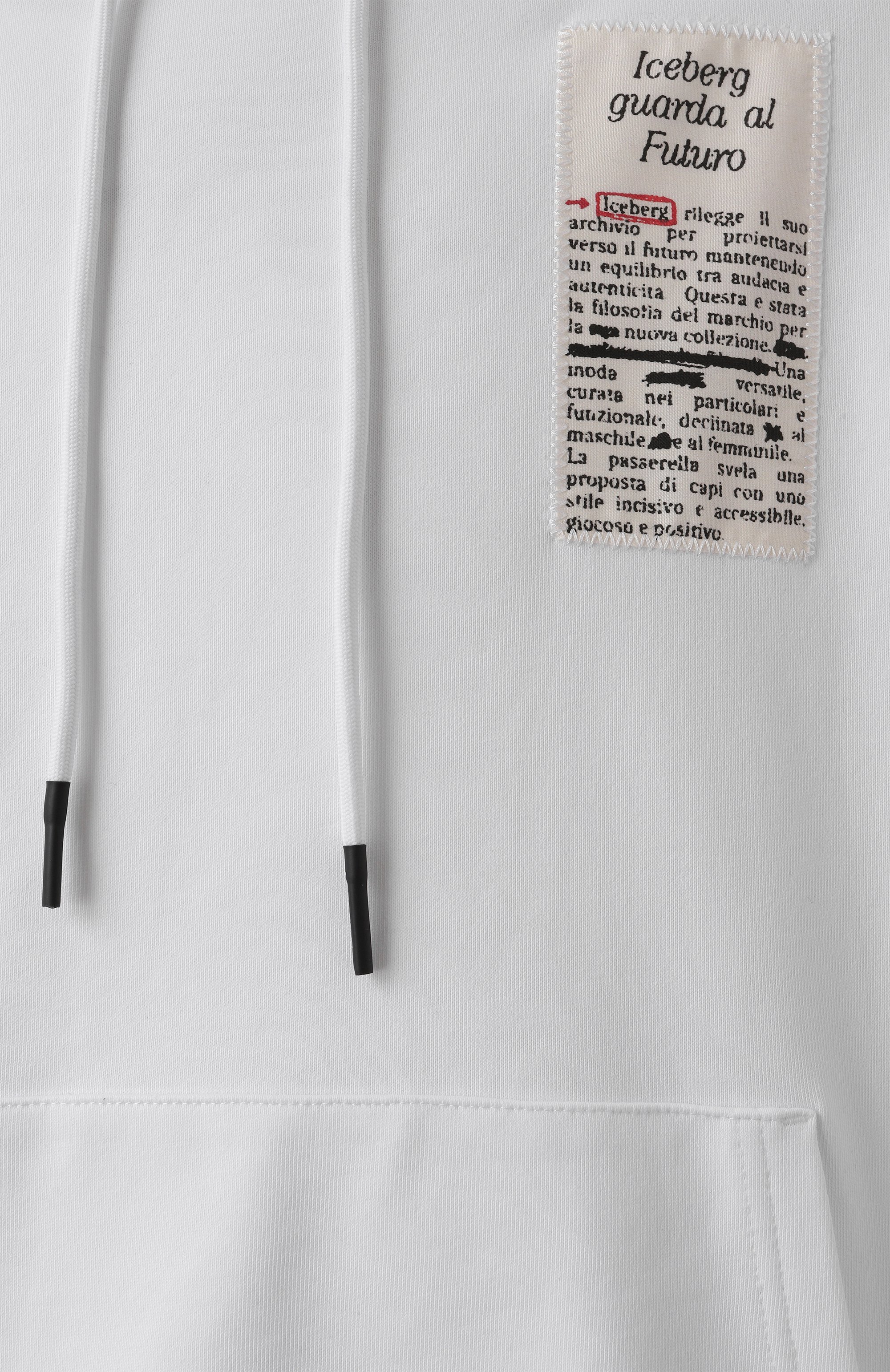 Хлопковое худи ICEBERG, арт. E113/6300, фото 6