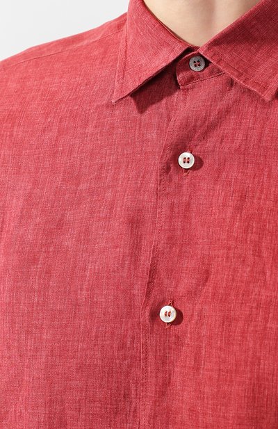 Льняная рубашка LORO PIANA, арт. FAI5705, фото 5