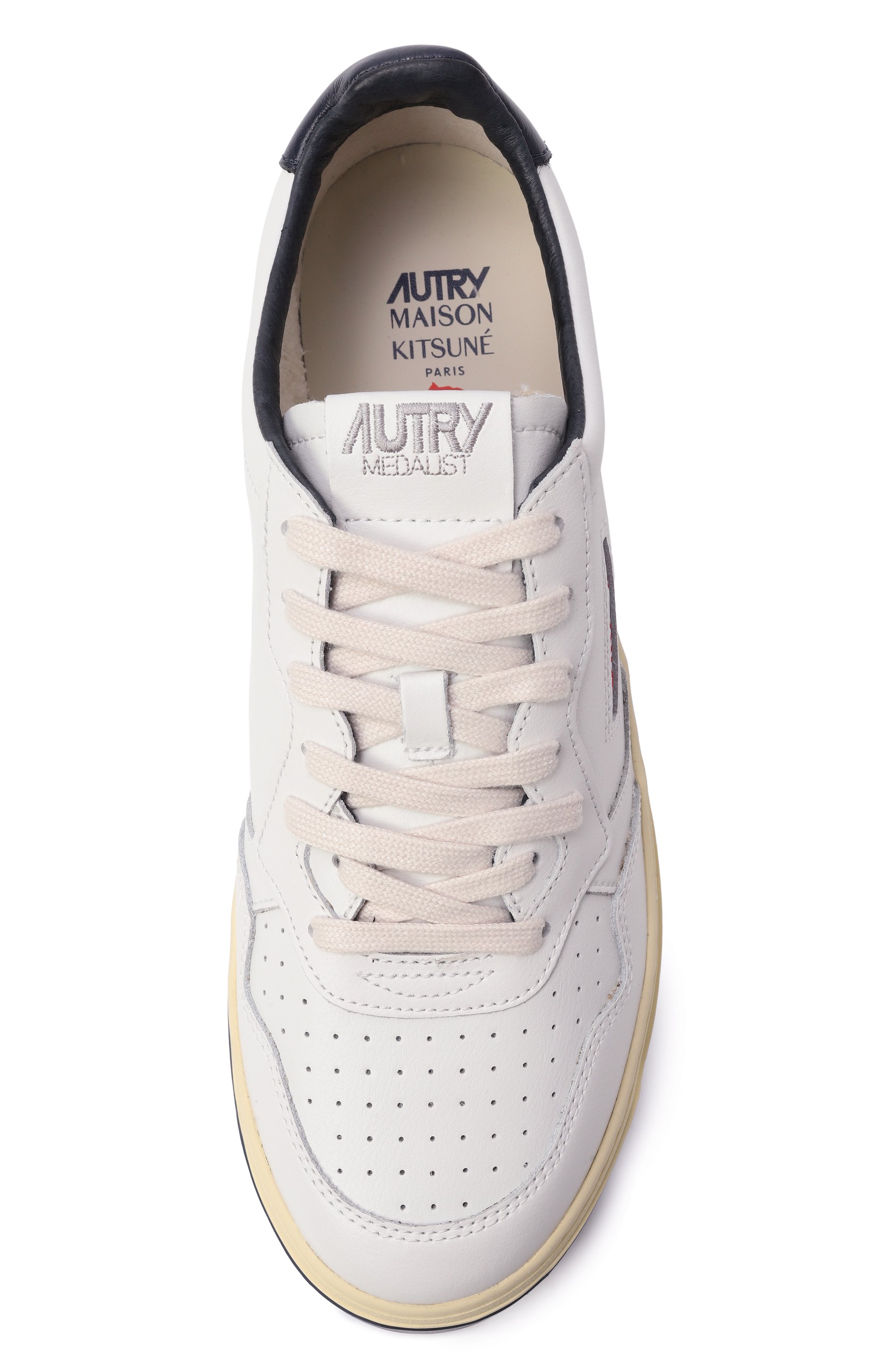 Кожаные кеды medalist AUTRY белого цвета по цене 28050 руб., арт. A1UNAULMMK01, фото 6 Кожаные кеды medalist AUTRY, арт. A1UNAULMMK01, фото 6