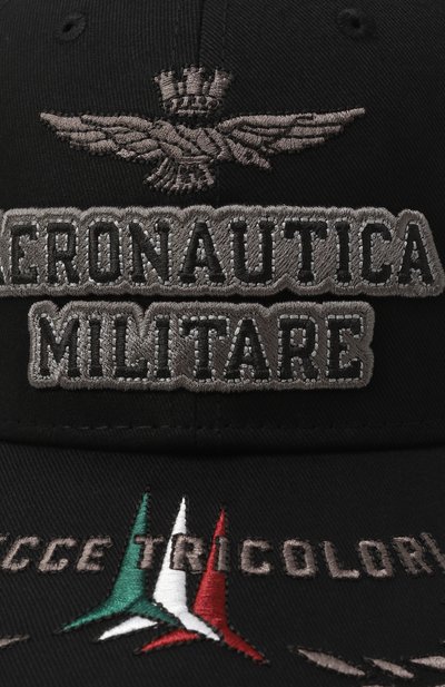 Хлопковая бейсболка AERONAUTICA MILITARE, арт. HA1104UCT02261, фото 3