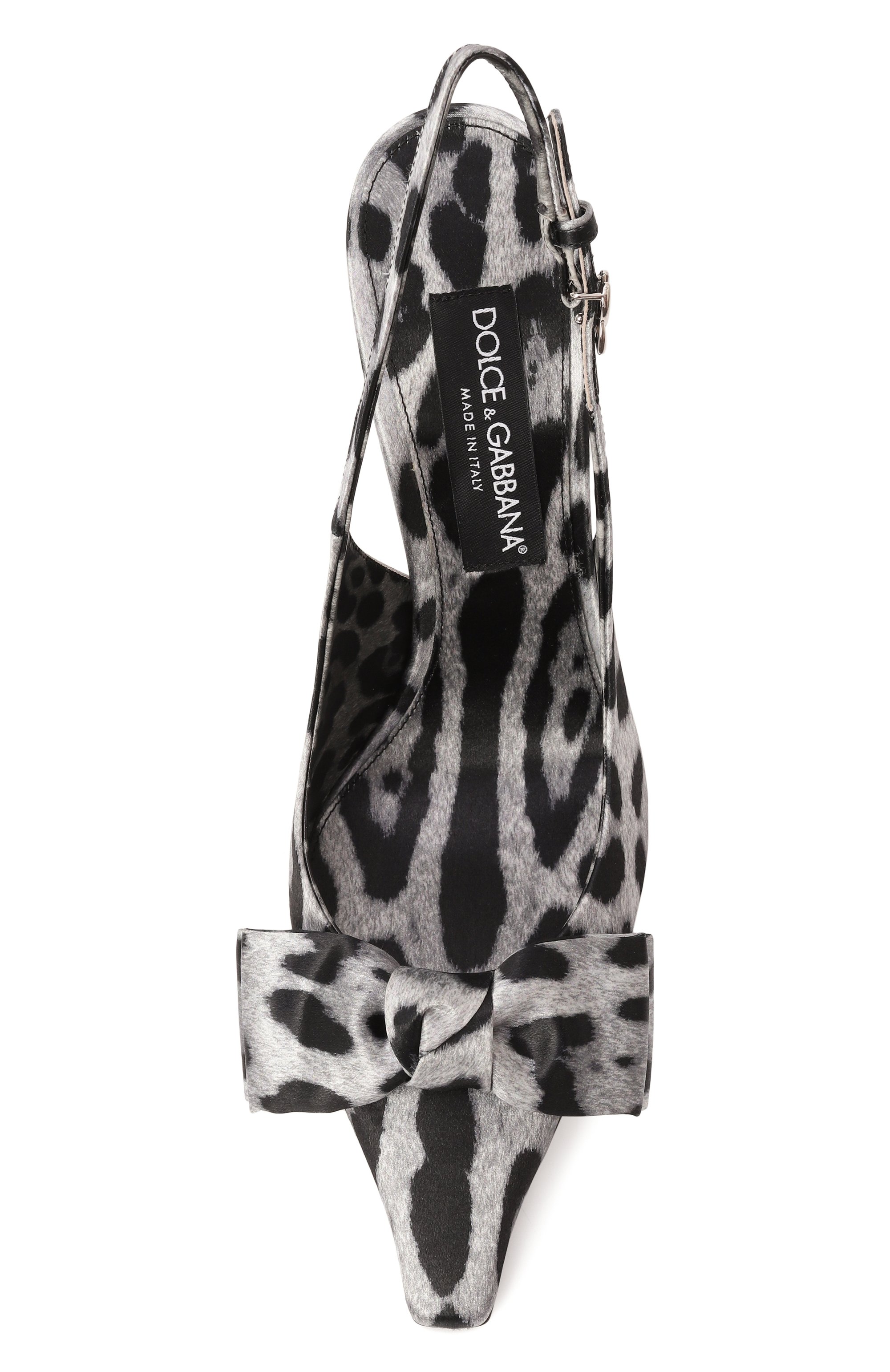 Текстильные туфли mun 105 DOLCE & GABBANA, �арт. CG0844/A6Q83, фото 6