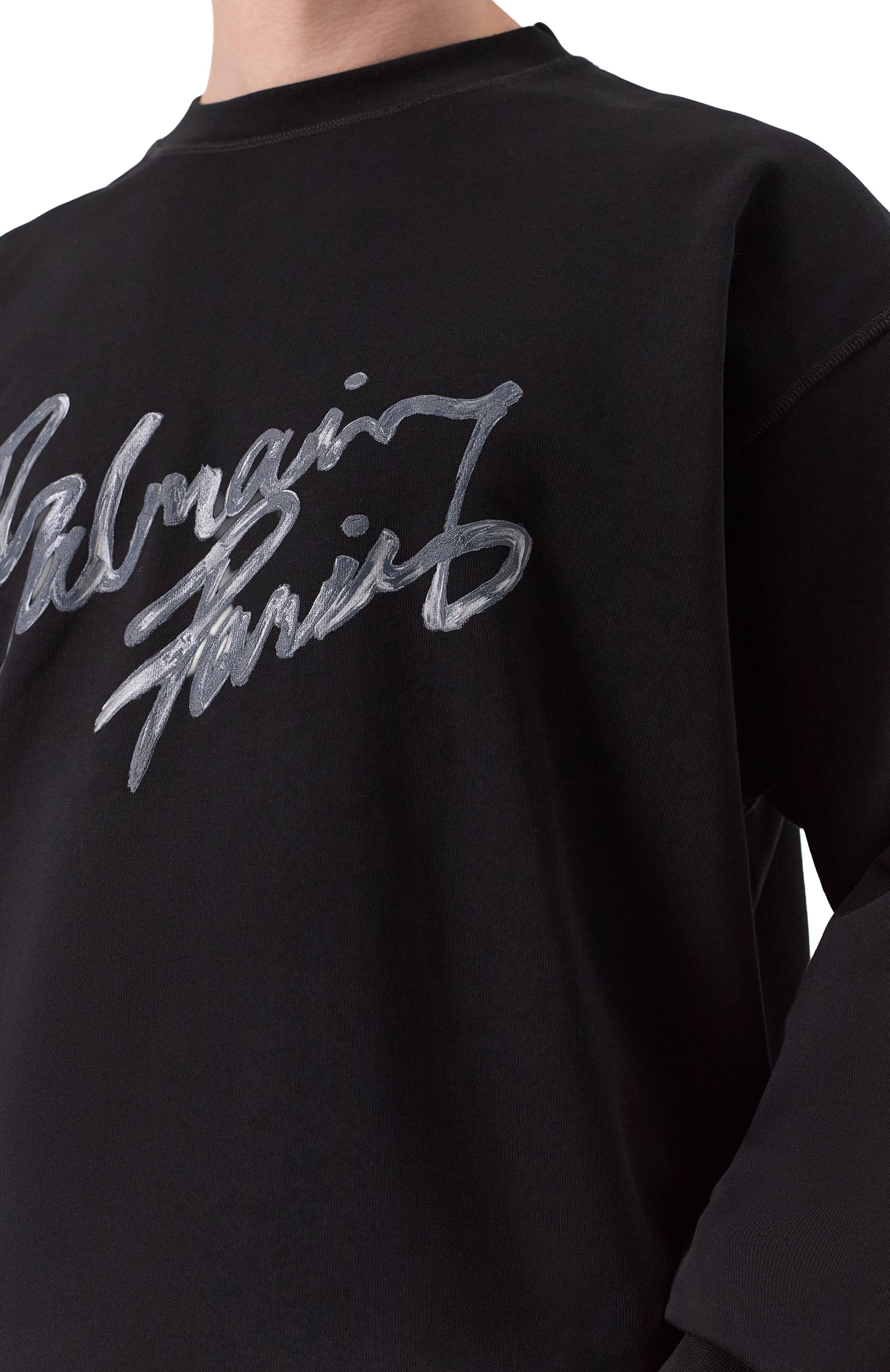 Хлопковый свитшот BALMAIN, арт. GH1JQ130/BD41, фото 5