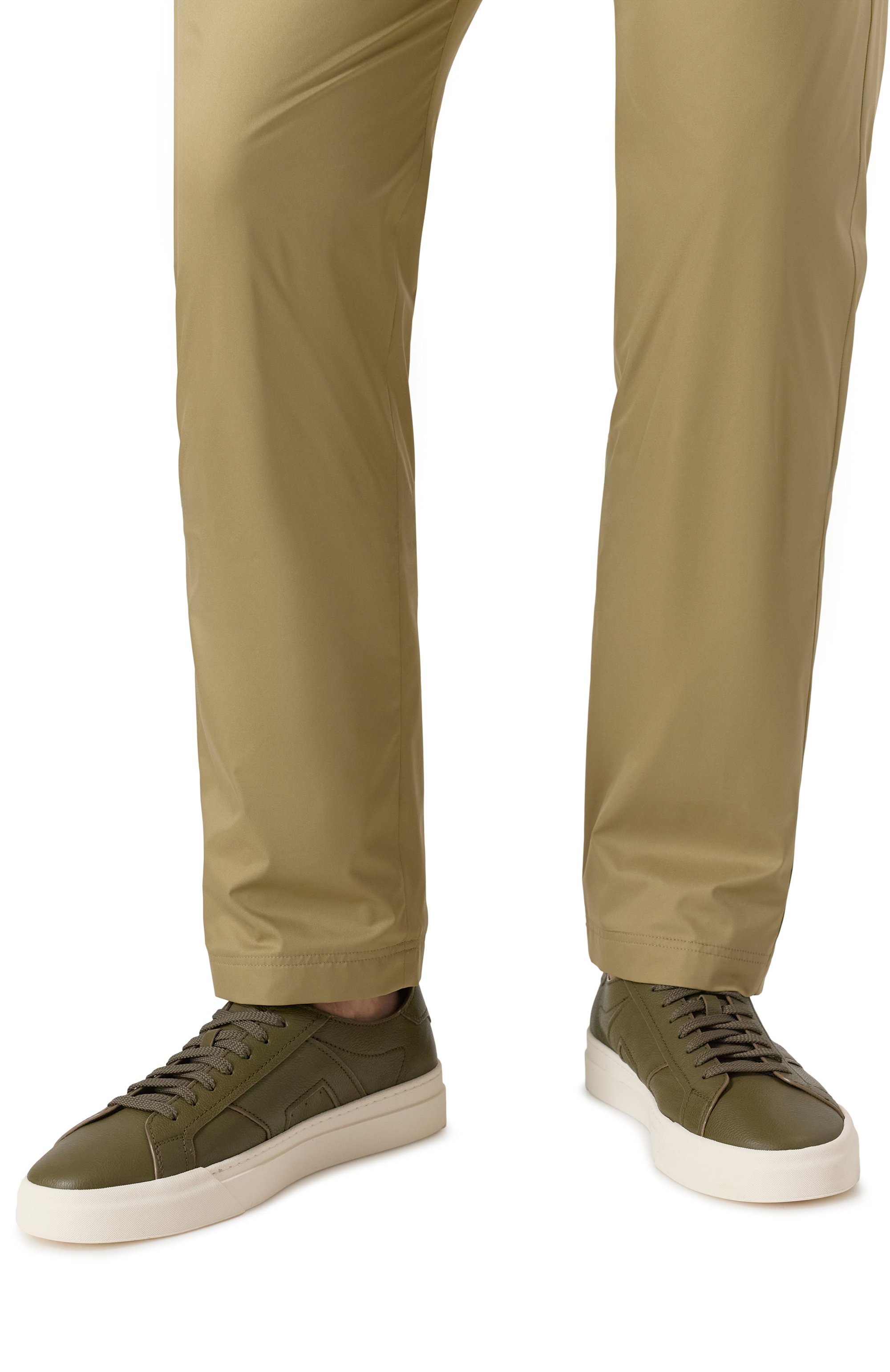 Кожаные кеды double buckle SANTONI, арт. MBGG21967PNNTSIW, фото 3