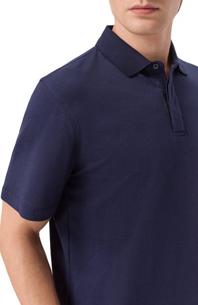 Хлопковое поло CORNELIANI, арт. 27G511/2725032, фото 5