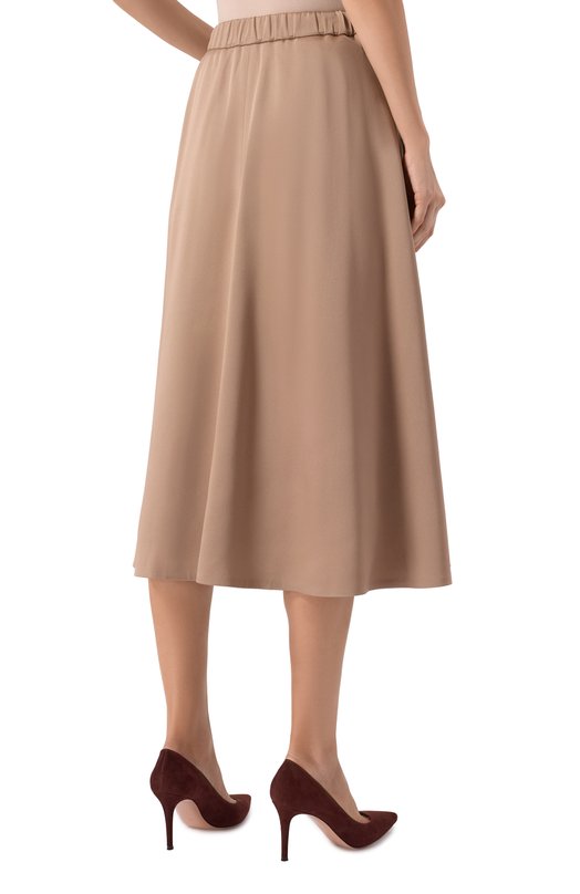 Юбка Brunello Cucinelli M0H38G3679 Бежевый  M0H38G3679 Фото 4
