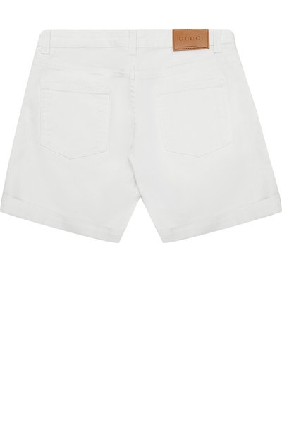 Шорты из денима с отворотами GUCCI, арт. 457170/XR440, фото 2