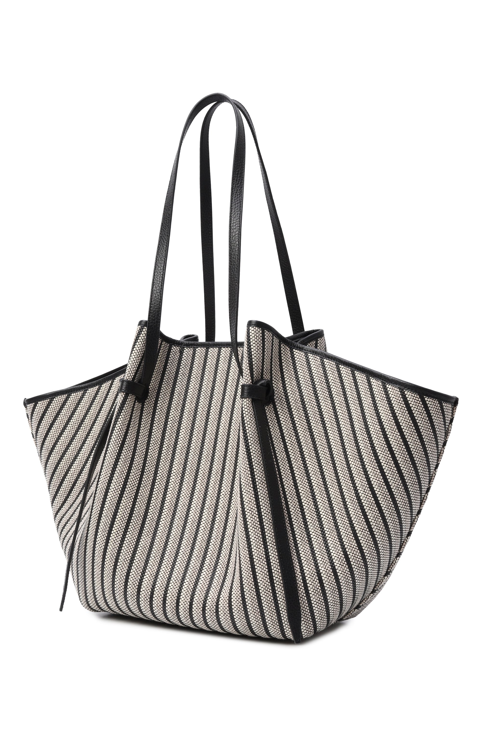 Сумка-тоут mochi xl YUZEFI светло-бежевого цвета по цене 103500 руб., арт. XL M0CHI/W0VEN CANVAS, фото 4 Сумка-тоут mochi xl YUZEFI, арт. XL M0CHI/W0VEN CANVAS, фото 4