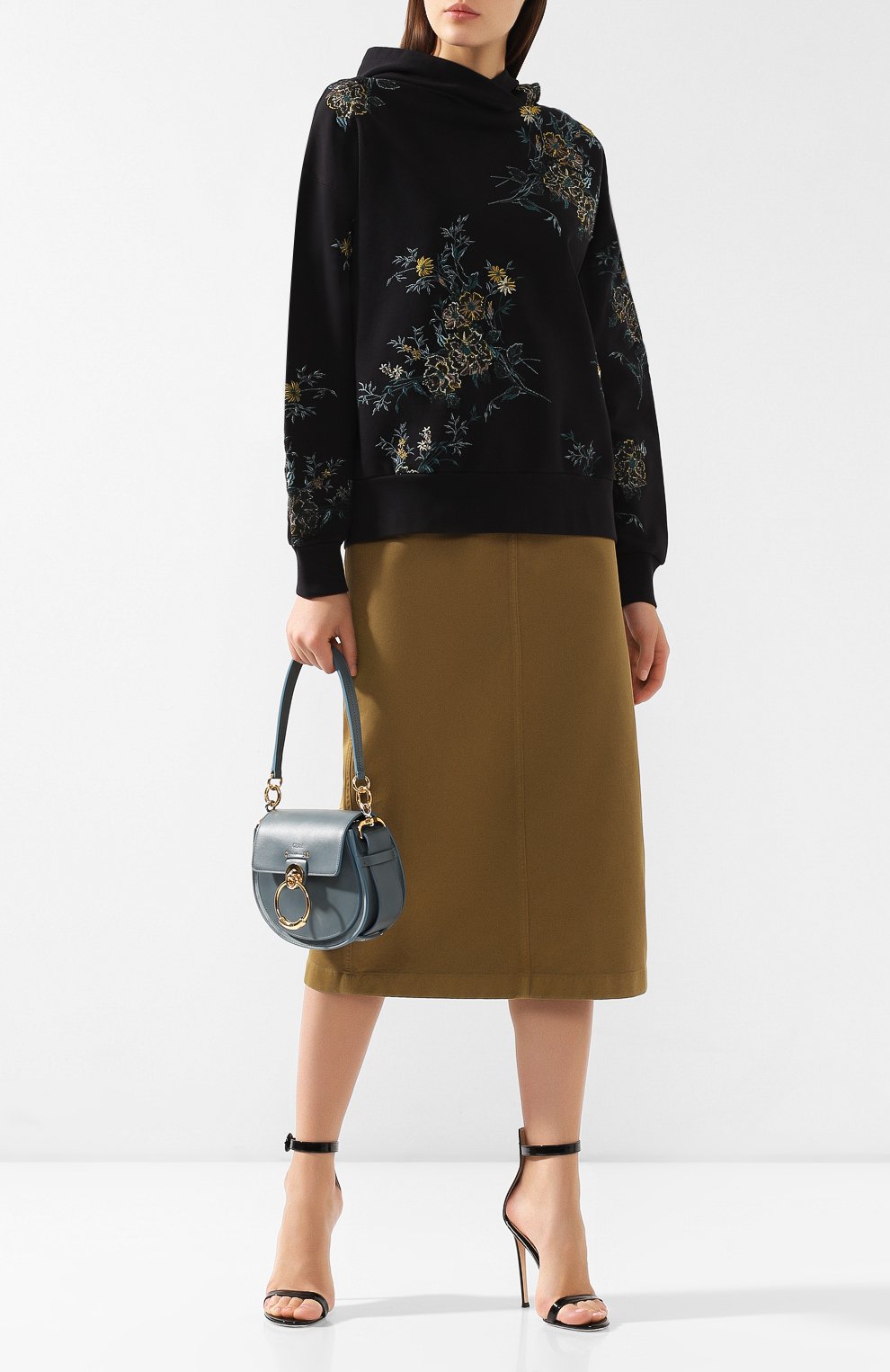 Хлопковое худи DRIES VAN NOTEN черного цвета по цене 39950 руб., арт. 191-31161-7617, фото 2 Хлопковое худи DRIES VAN NOTEN, арт. 191-31161-7617, фото 2