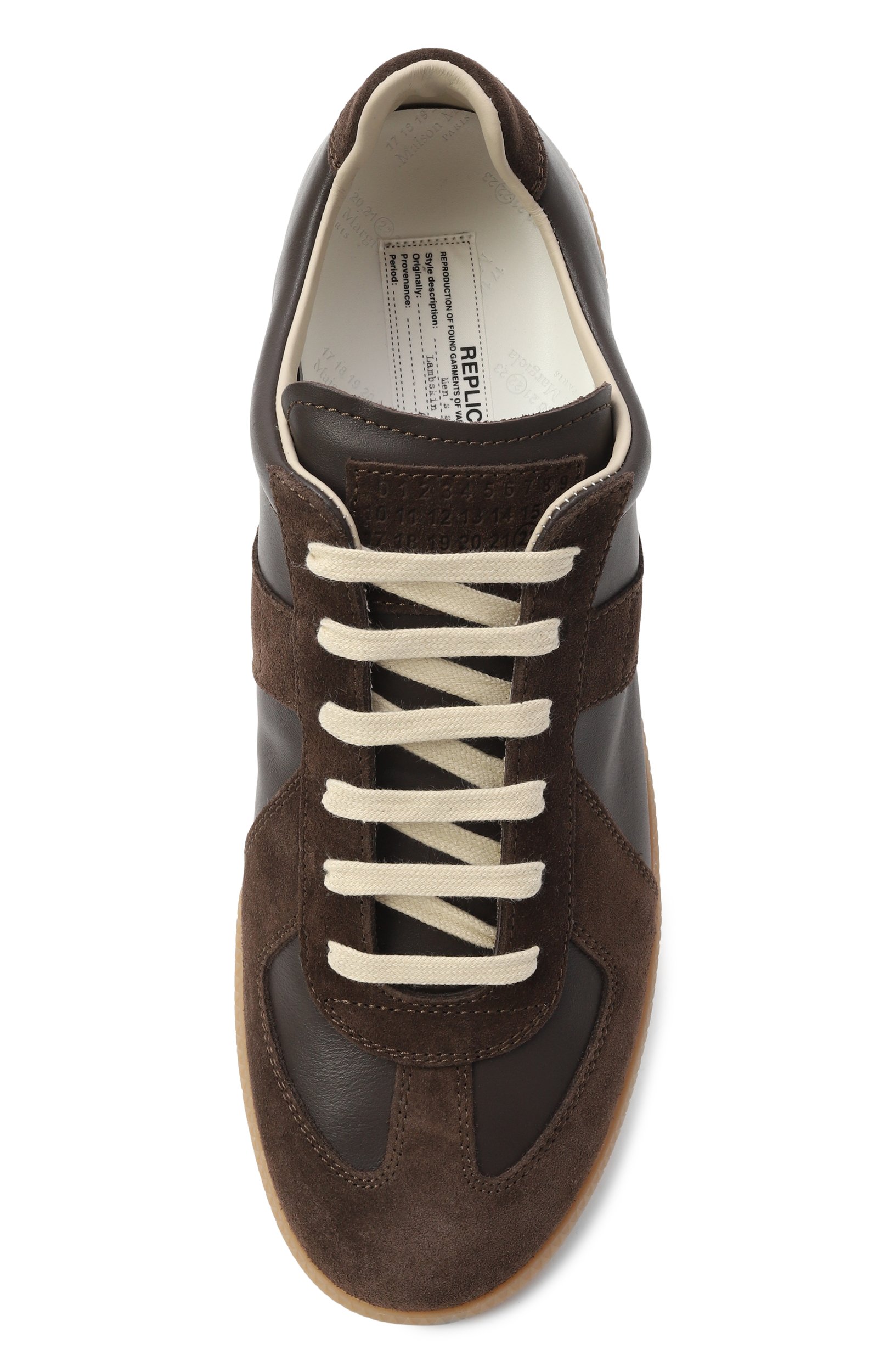 Кожаные кеды replica MAISON MARGIELA, арт. S57WS0236/P1895, фото 5