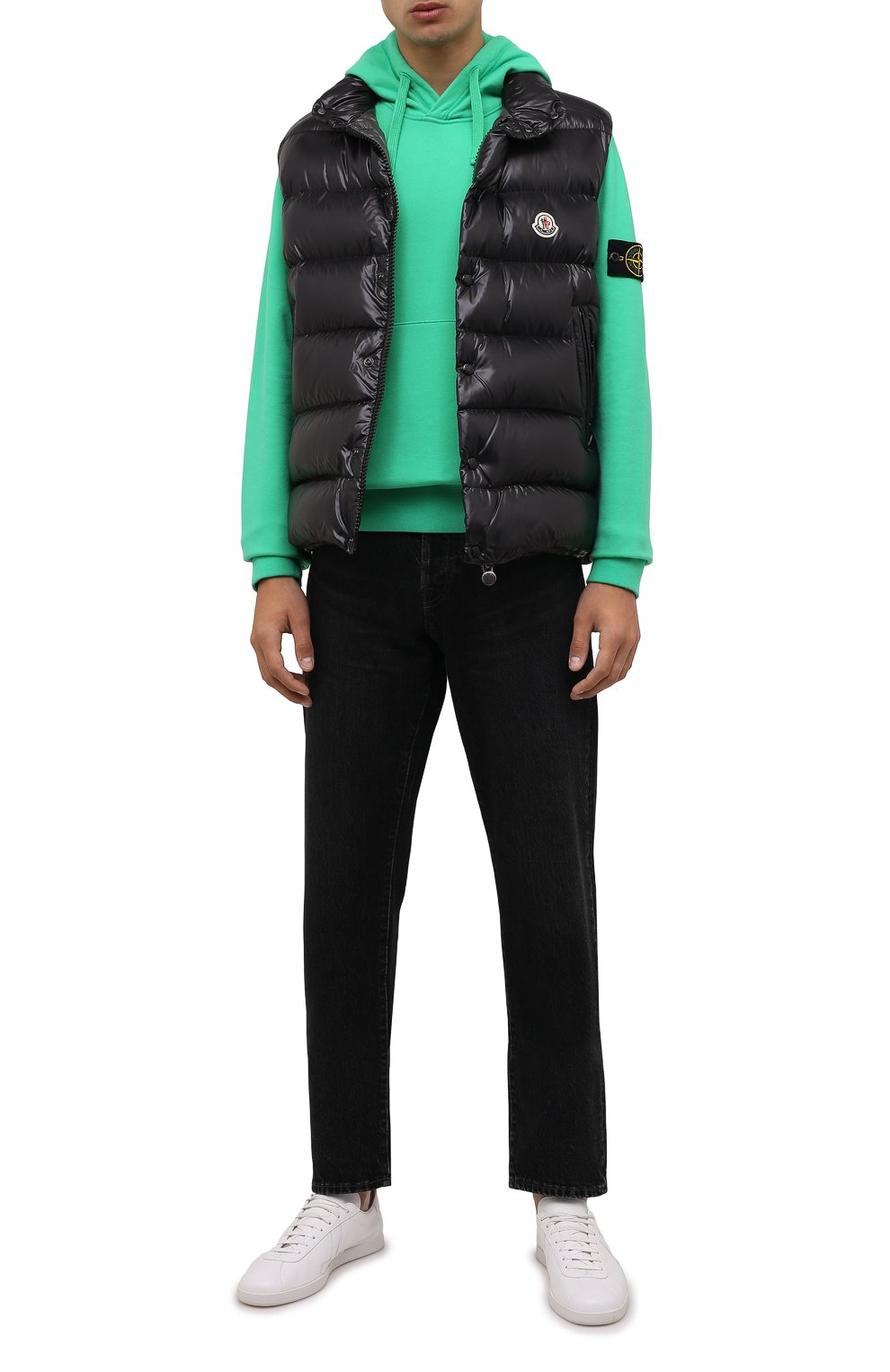 Хлопковое худи STONE ISLAND, арт. 751564120, фото 2