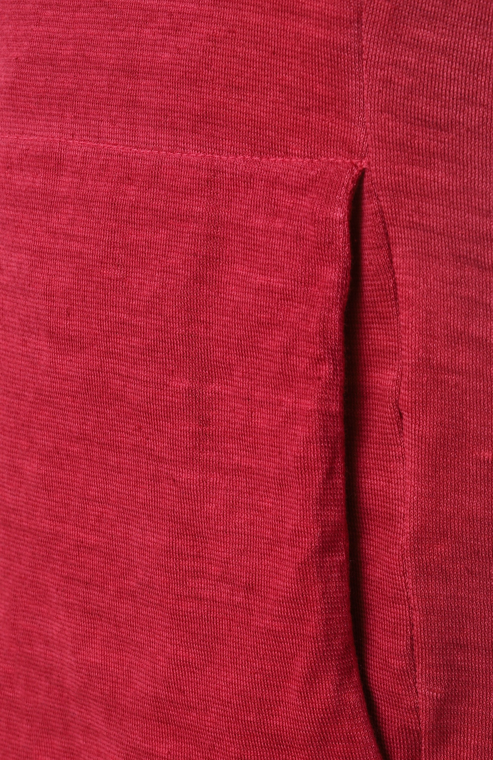 Лонгслив изо льна и хлопка 120% LINO красного цвета по цене 34650 руб., арт. 32ALIM79GS/G309/S01, фото 6 Лонгслив изо льна и хлопка 120% LINO, арт. 32ALIM79GS/G309/S01, фото 6