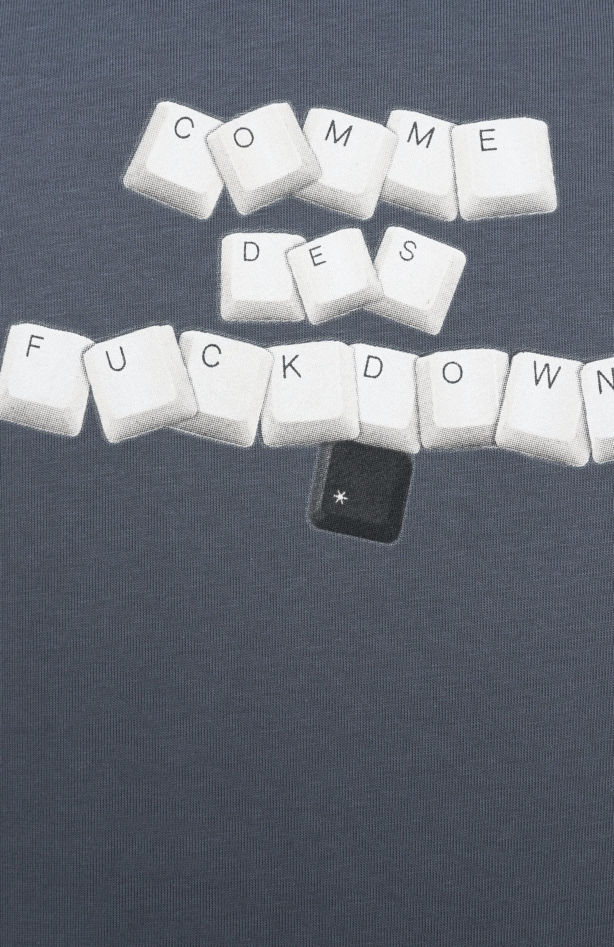 Хлопковая футболка COMME DES FUCKDOWN, арт. CFABM01589, фото 6