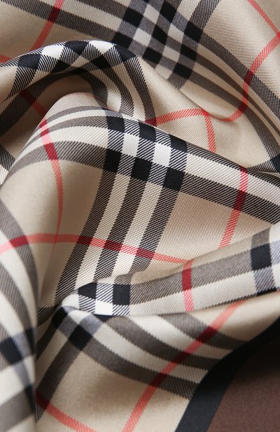 Шелковый платок BURBERRY, арт. 8045972, фото 3