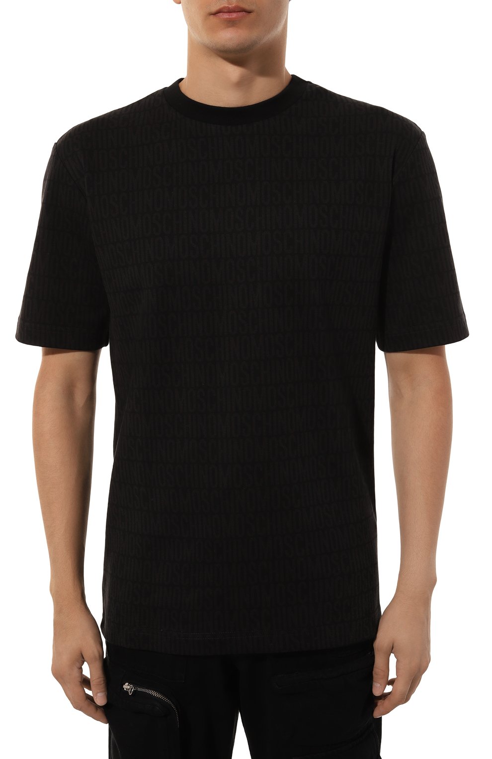 Хлопковая футболка MOSCHINO, арт. A0702/7645, фото 3