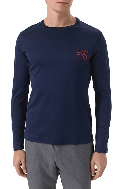 Хлопковый лонгслив ZILLI, арт. TSR04CM0100VSNAK0, фото 3