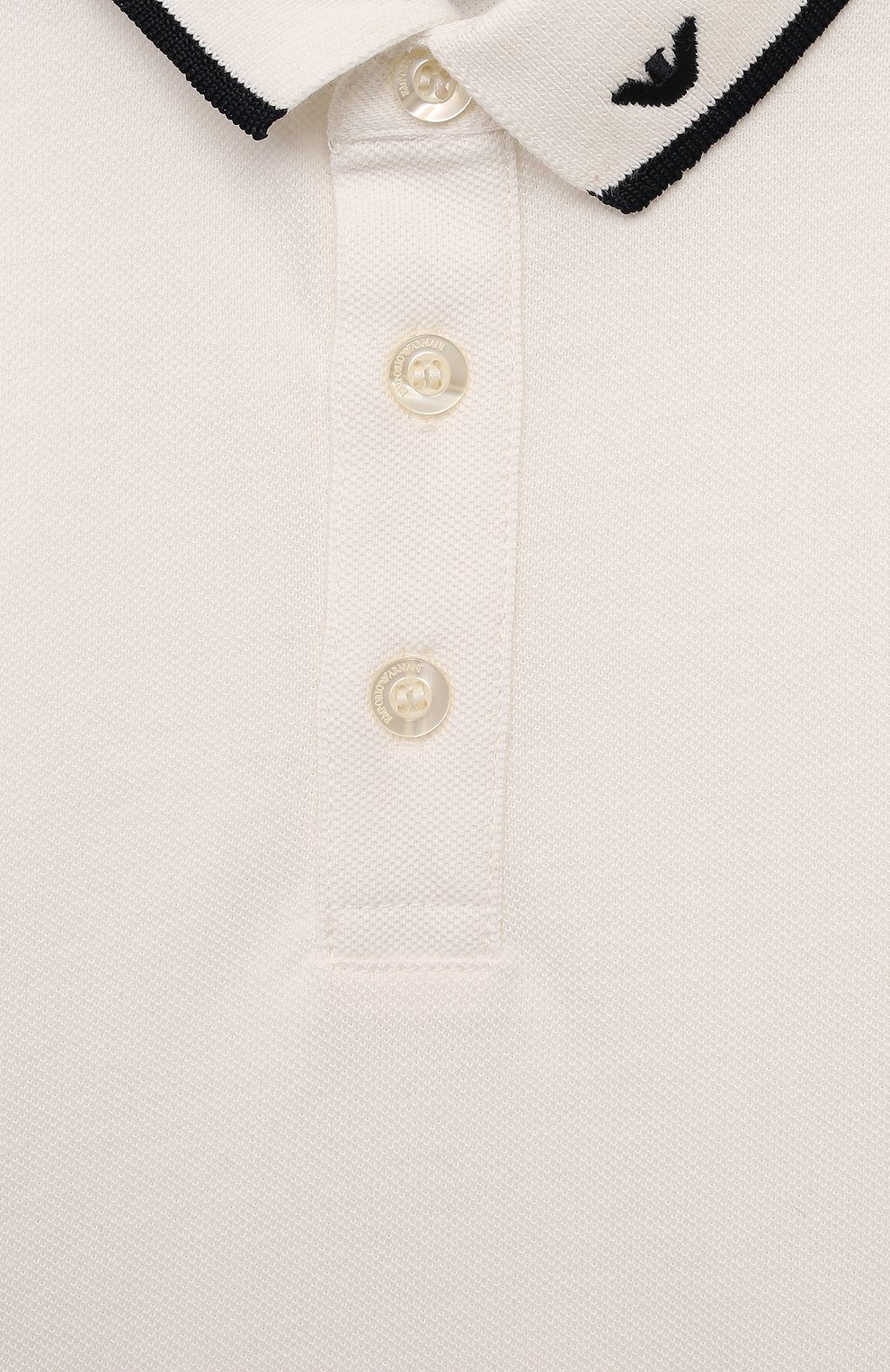 Хлопковое поло EMPORIO ARMANI, арт. 6D4FJ6/4J71Z, фото 3