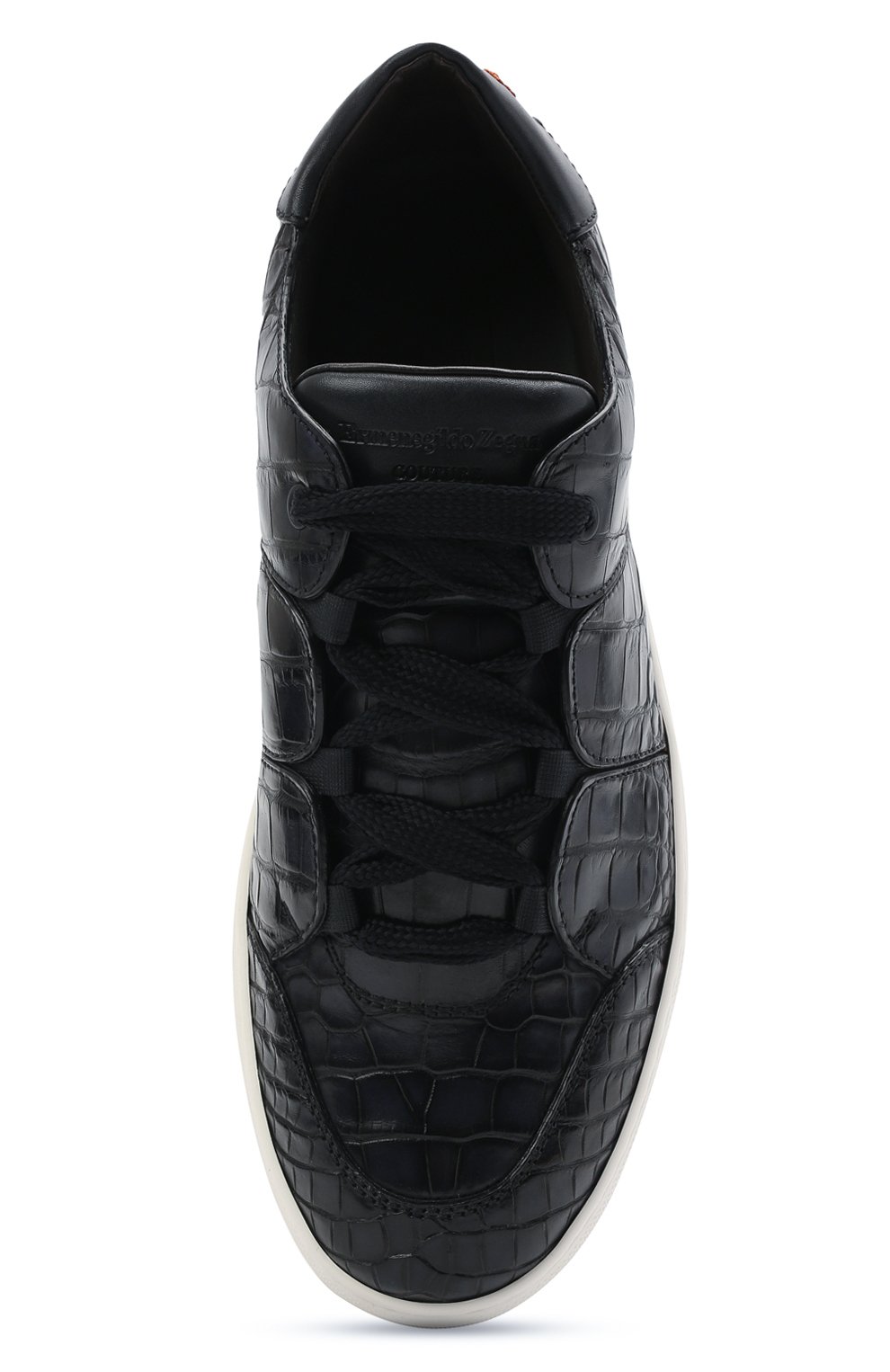 Кеды из кожи аллигатора ZEGNA, арт. A4361X-LHALS/AMIS, фото 5