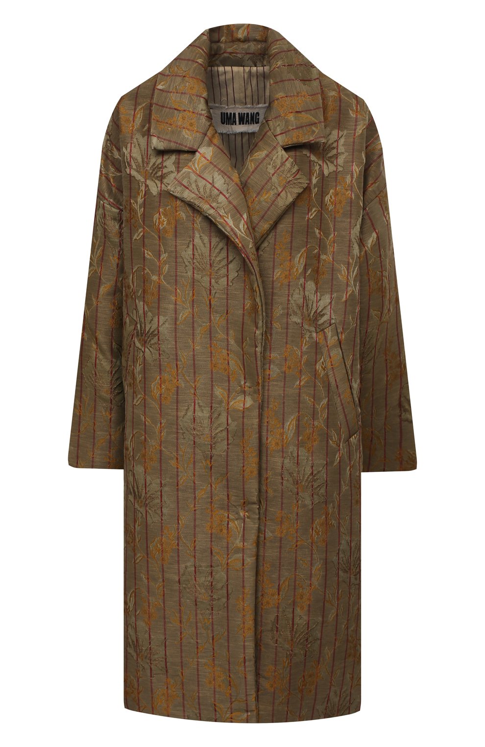 Пальто UMA WANG бежевого цвета по цене 183000 руб., арт. A0 W UW8026, фото 1 Пальто UMA WANG, арт. A0 W UW8026, фото 1
