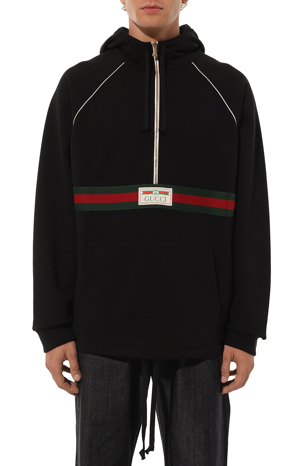 Хлопковое худи GUCCI, арт. 645320/XJDAK, фото 3