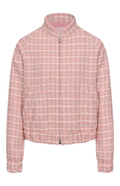 Женский твидовый бомбер MVST, арт. 25E/X2P/0/0041/3056