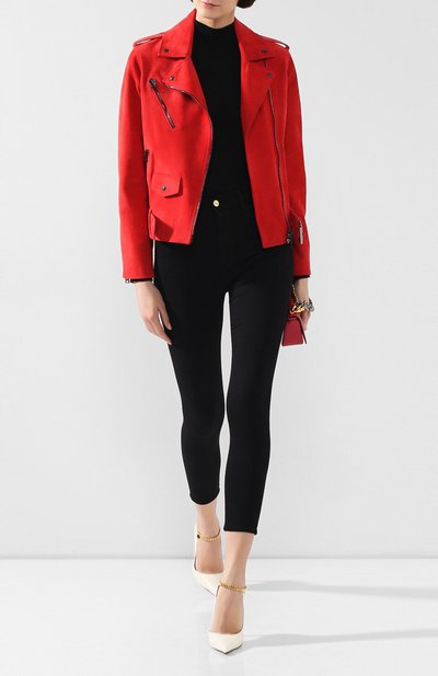 Замшевая куртка TOM FORD бордового цвета по цене 647000 руб., арт. CSL649-LEX226, фото 2 Замшевая куртка TOM FORD, арт. CSL649-LEX226, фото 2