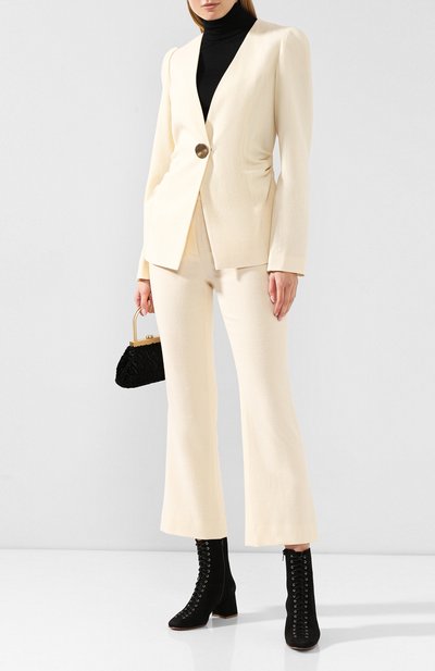 Замшевые ботильоны becca BY FAR, арт. 16603-04-BBLKS, фото 2