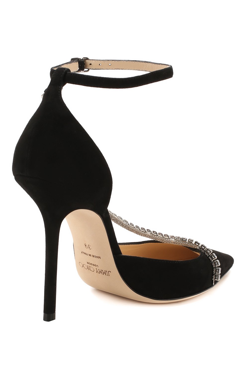 Замшевые туфли talika 100 JIMMY CHOO, арт. TALIKA 100/EWA, фото 4