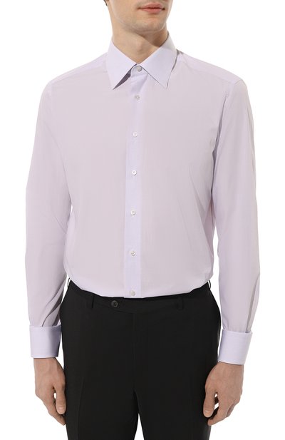 Хлопковая сорочка ZILLI, арт. MFZ-13060-362369/0001, фото 4