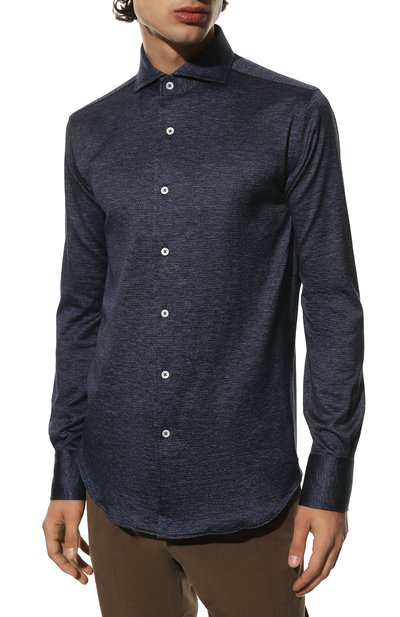 Хлопковая рубашка CANALI, арт. L756/GN02685, фото 3