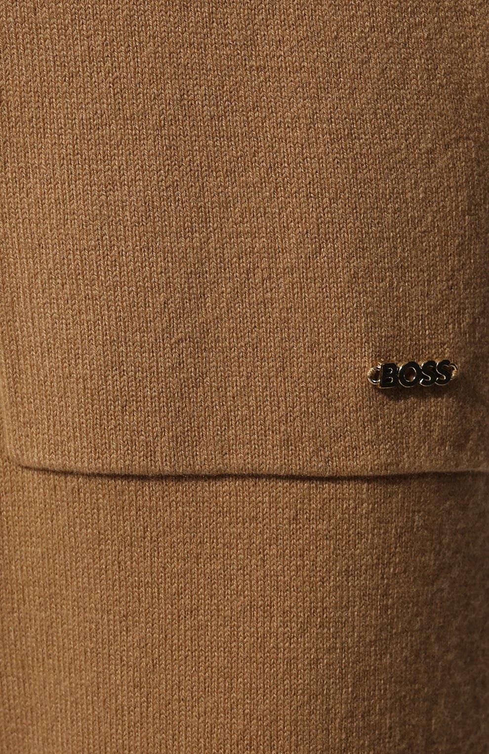Шерстяные джоггеры BOSS бежевого цвета по цене 29950 руб., арт. 50479344, фото 5 Шерстяные джоггеры BOSS, арт. 50479344, фото 5