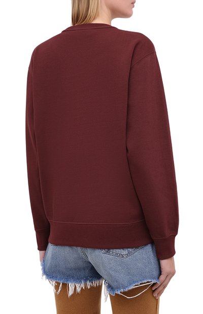 Хлопковый свитшот KENZO бордового цвета по цене 26650 руб., арт. FA62SW8204M0, фото 4 Хлопковый свитшот KENZO, арт. FA62SW8204M0, фото 4