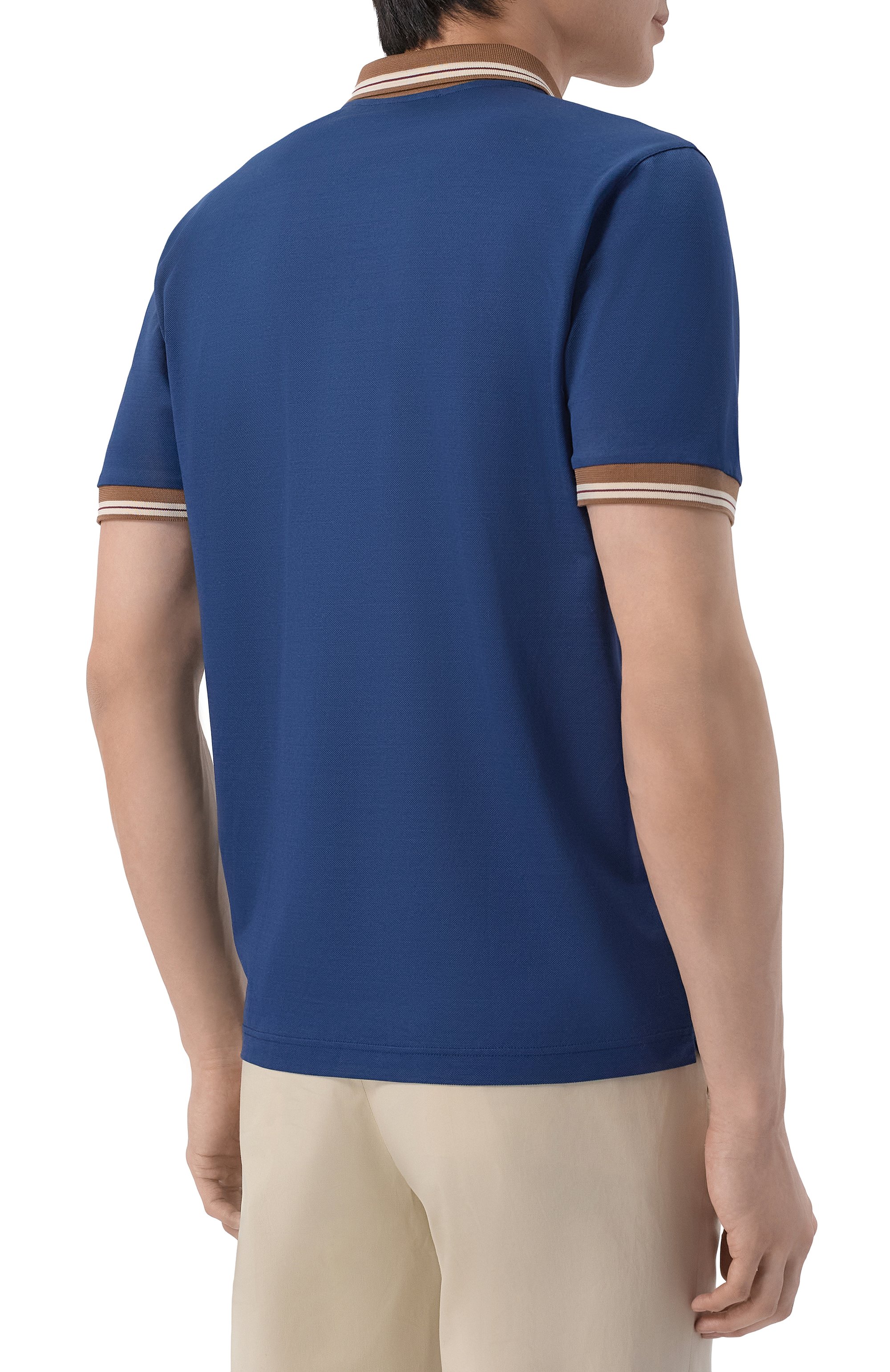 Хлопковое поло GRAN SASSO, арт. 60147/74219, фото 4